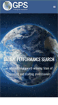 Mobile Screenshot of globalperformancesearch.com